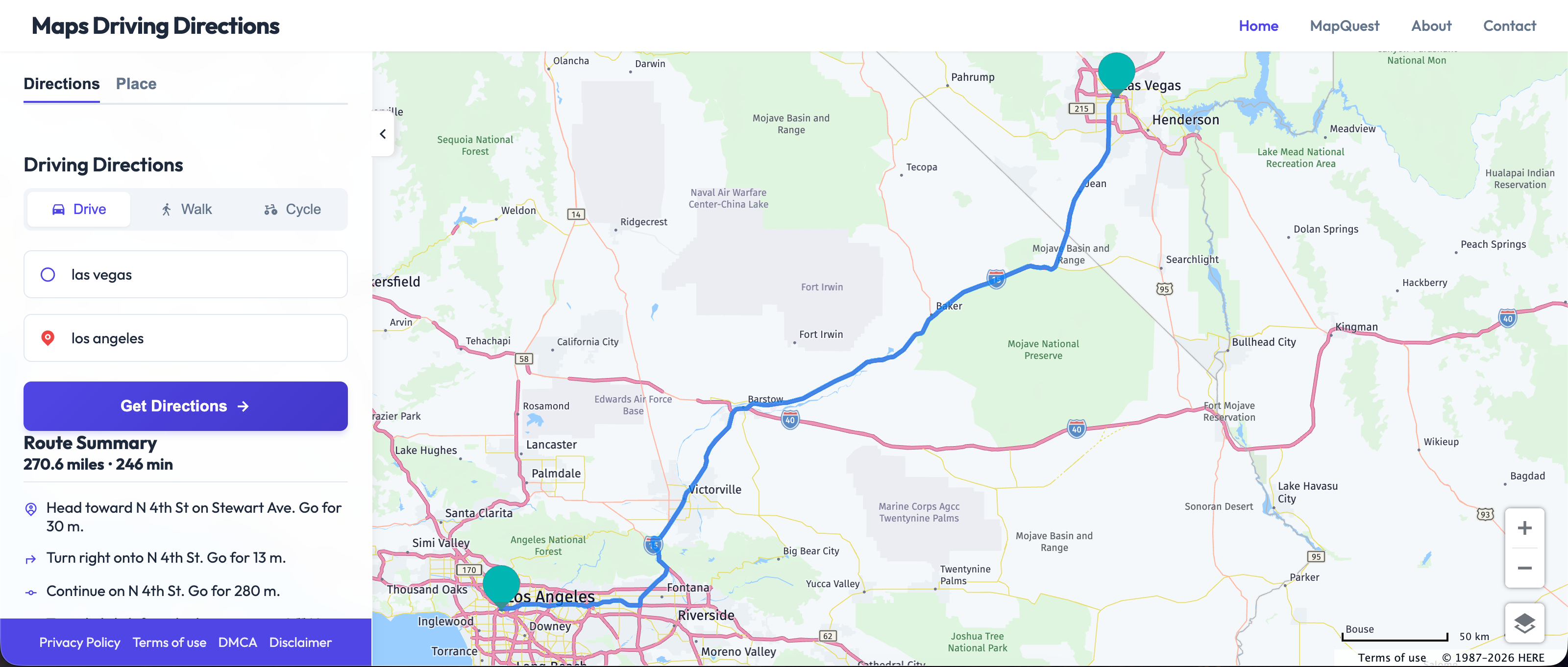 MapQuest Navigation Excellence